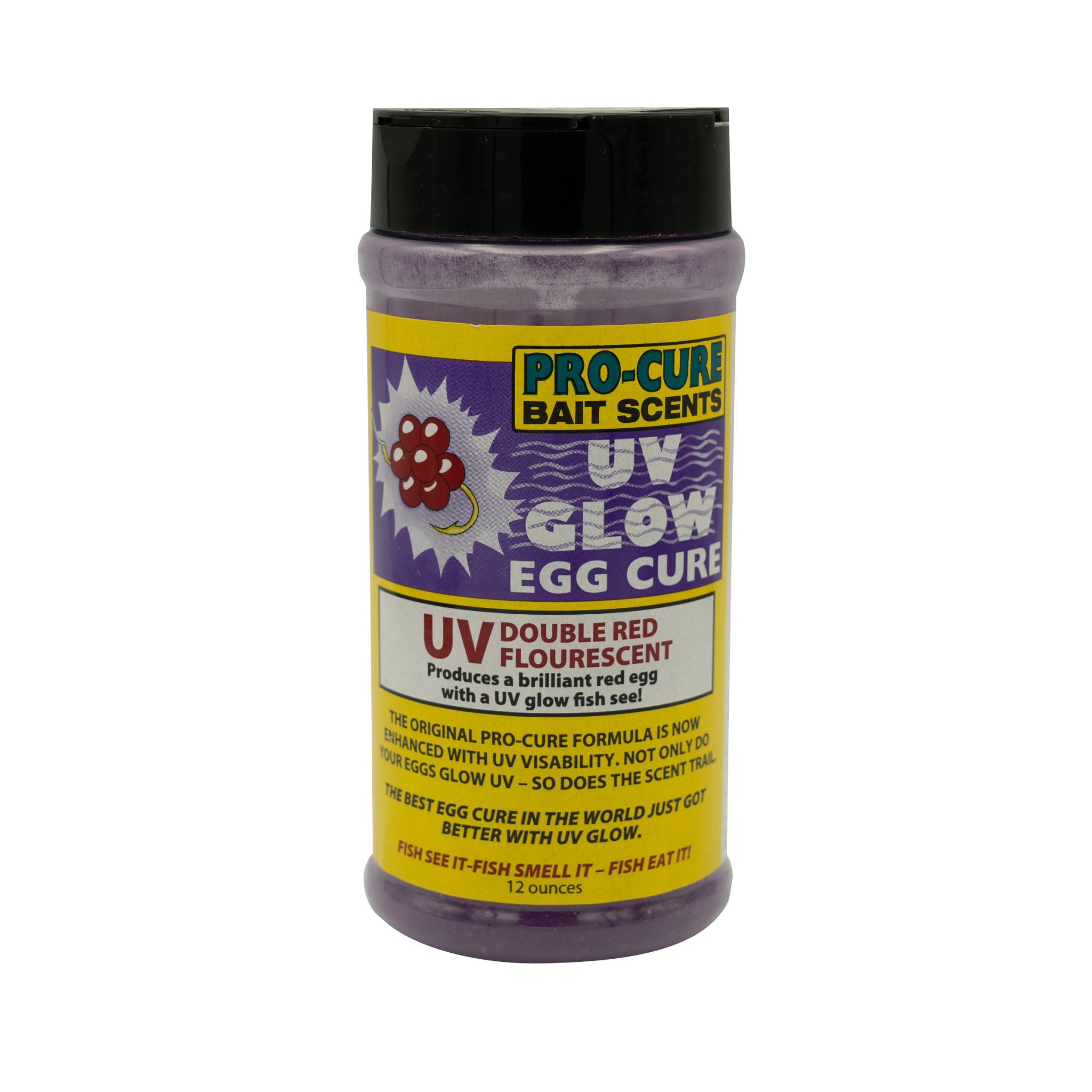 Pro-Cure Double Red Fluorescent Egg Cure UV 12 oz. - TACKLE WAREHOUSE AMERICA​