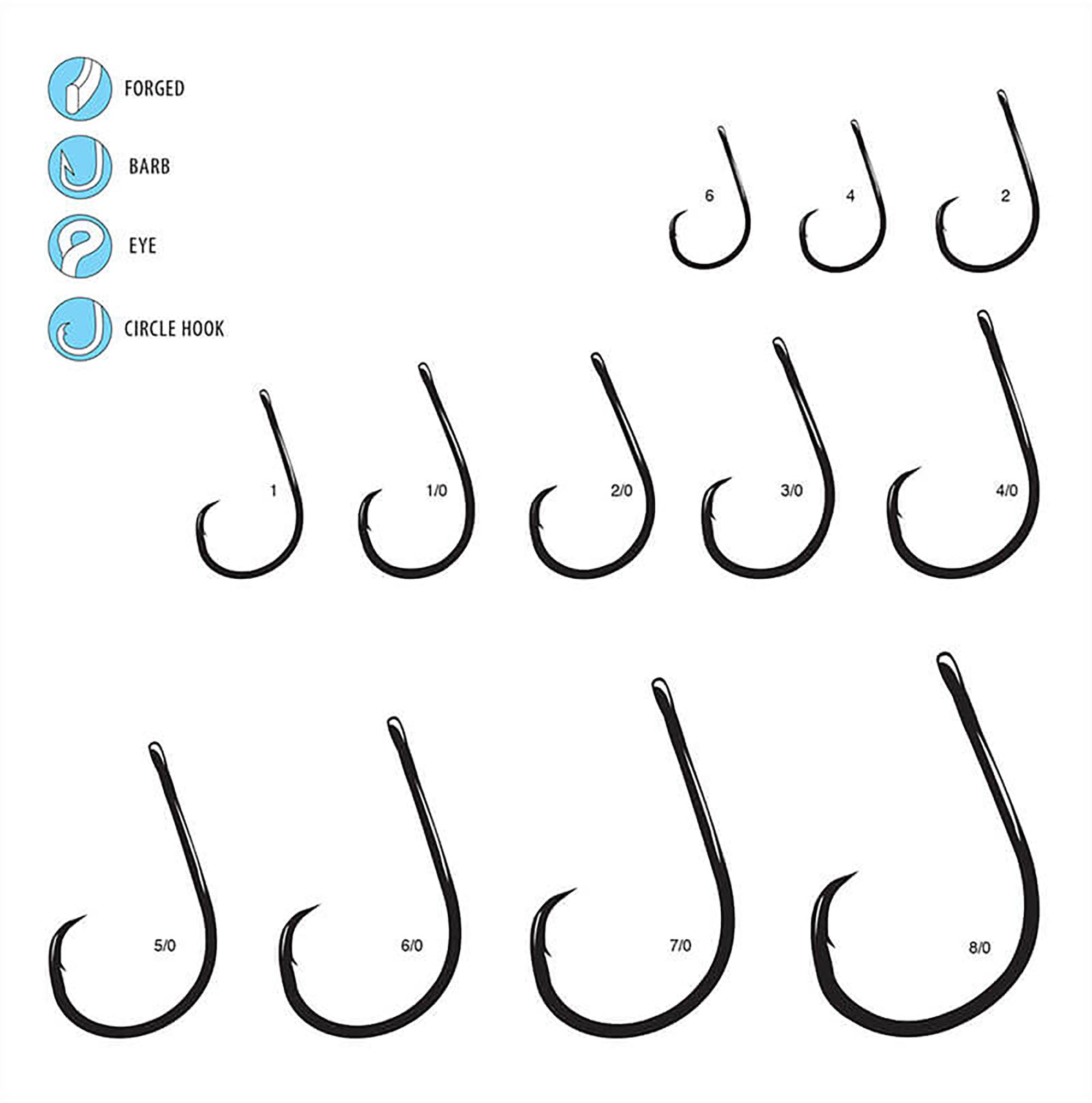 Gamakatsu Octopus Circle 4X Strong SE IP Nano Alpha Hooks - Tournament Legal - TACKLE WAREHOUSE AMERICA​