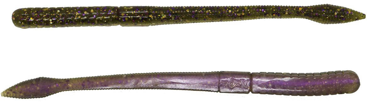 Xzone MuscleBack Fat Finesse Worm 6 inch 8 pack - TACKLE WAREHOUSE AMERICA​