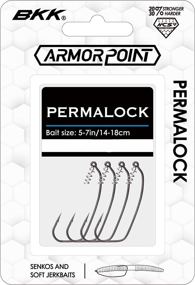 BKK Armor-Point Permalock Worm Hooks - TACKLE WAREHOUSE AMERICA​