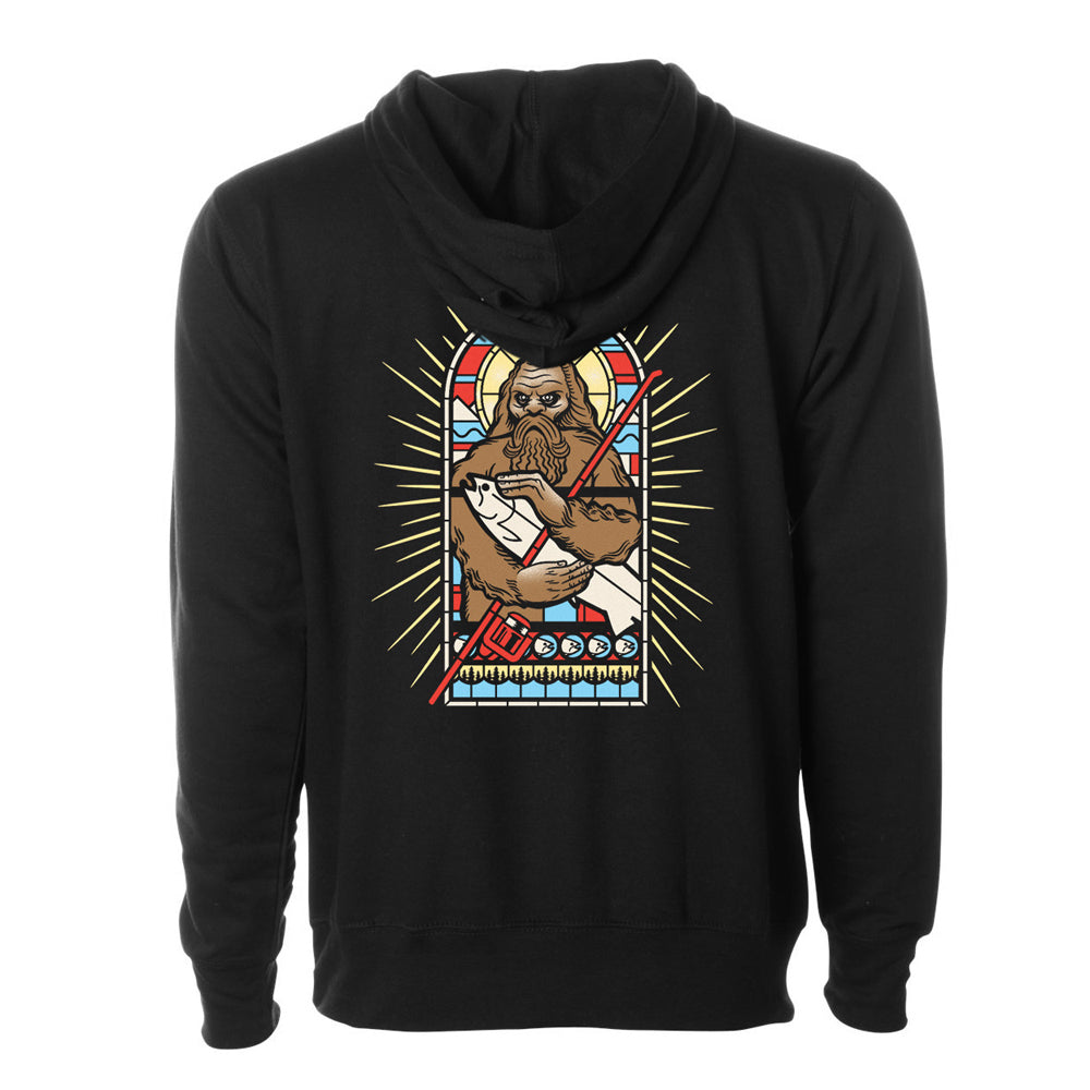 STLHD Men's Saint Sasquatch Black Standard Hoodie - TACKLE WAREHOUSE AMERICA​