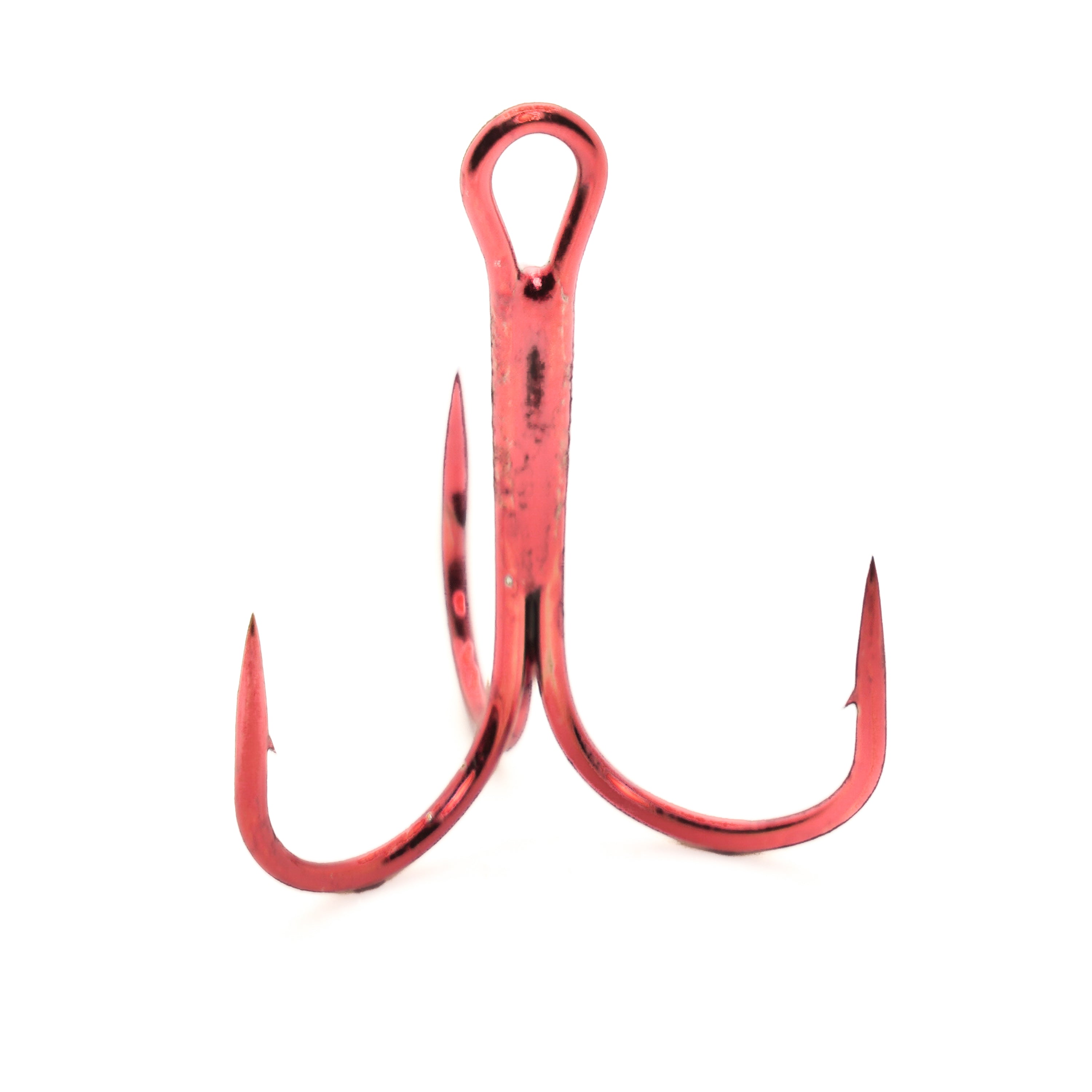 Mustad 35647 Red Round Bend Treble Hook 25 pack - TACKLE WAREHOUSE AMERICA​