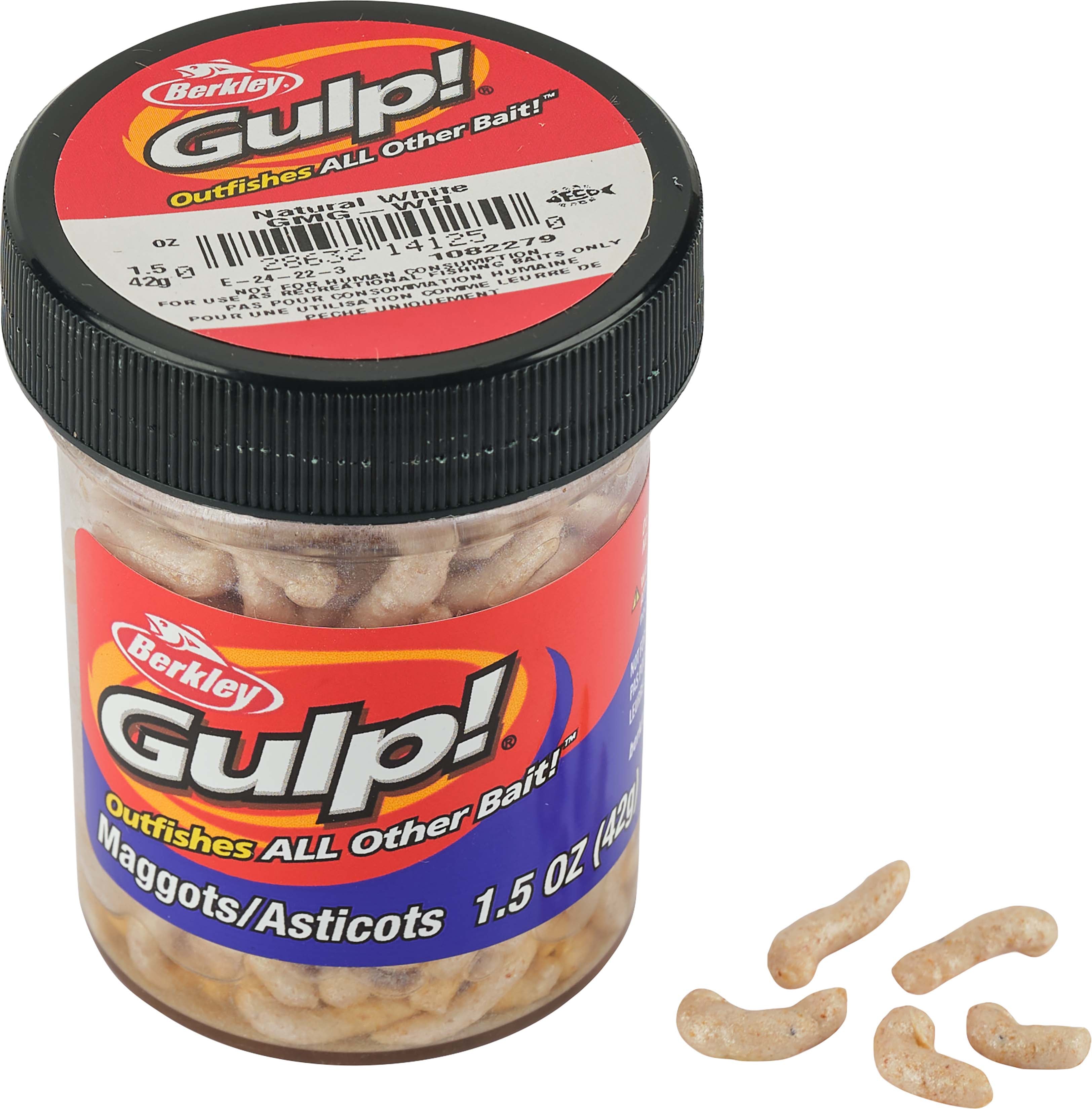 Berkley Gulp! Maggot 1.5 oz. Jar - TACKLE WAREHOUSE AMERICA​