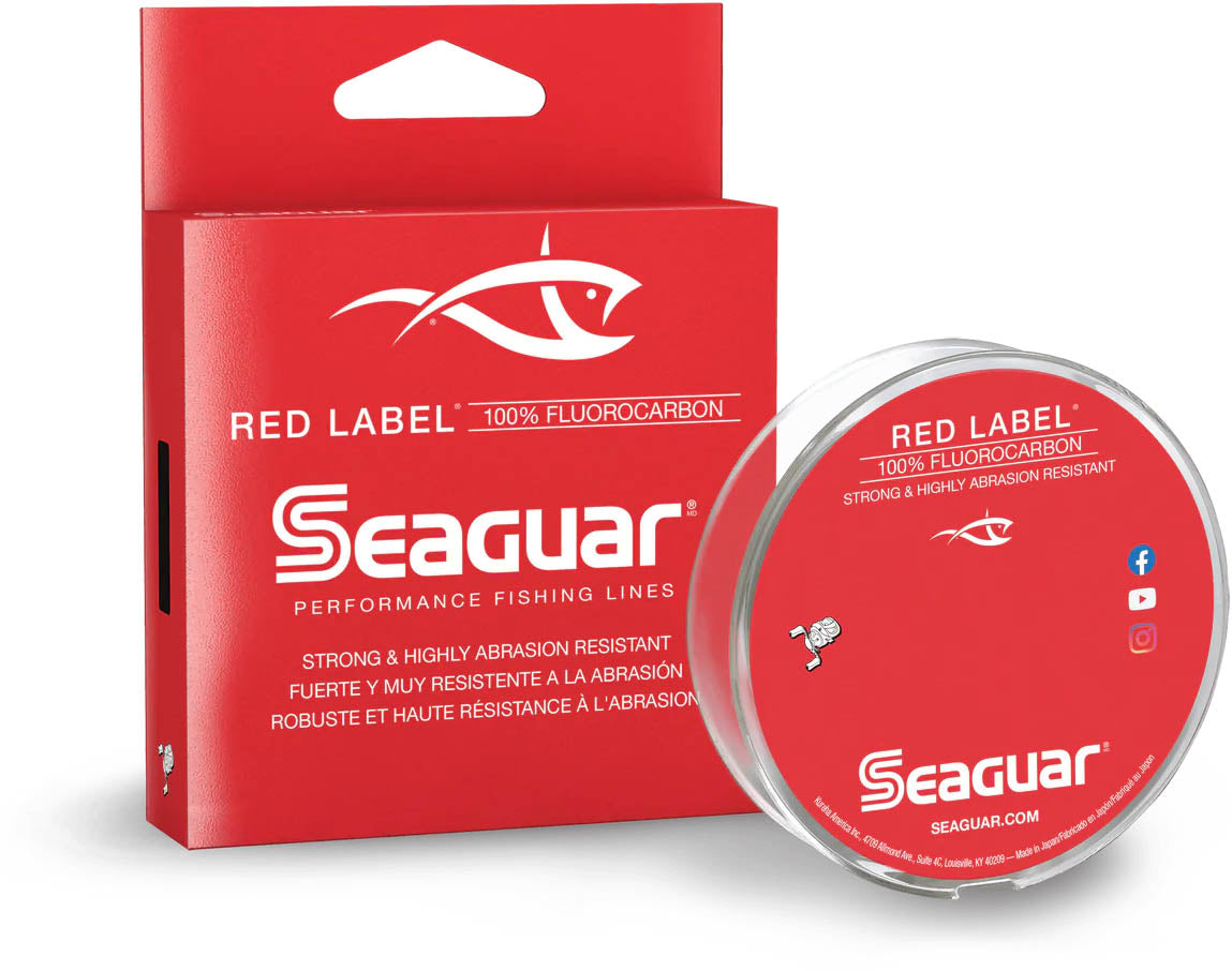 Seaguar Red Label Fluorocarbon Fishing Line 175-250 Yards - TACKLE WAREHOUSE AMERICA​