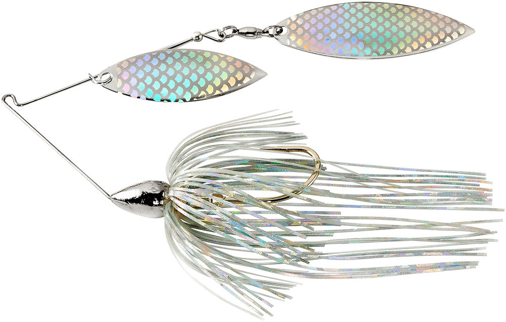 War Eagle Double Willow Nickel Frame Spinnerbait - 3/8 oz - TACKLE WAREHOUSE AMERICA​