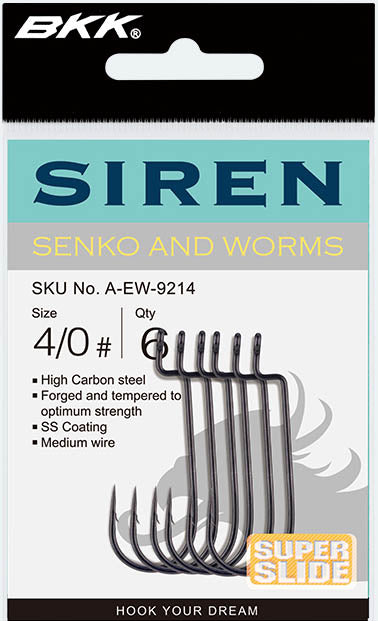 BKK Siren Senko and Worm Hook - TACKLE WAREHOUSE AMERICA​
