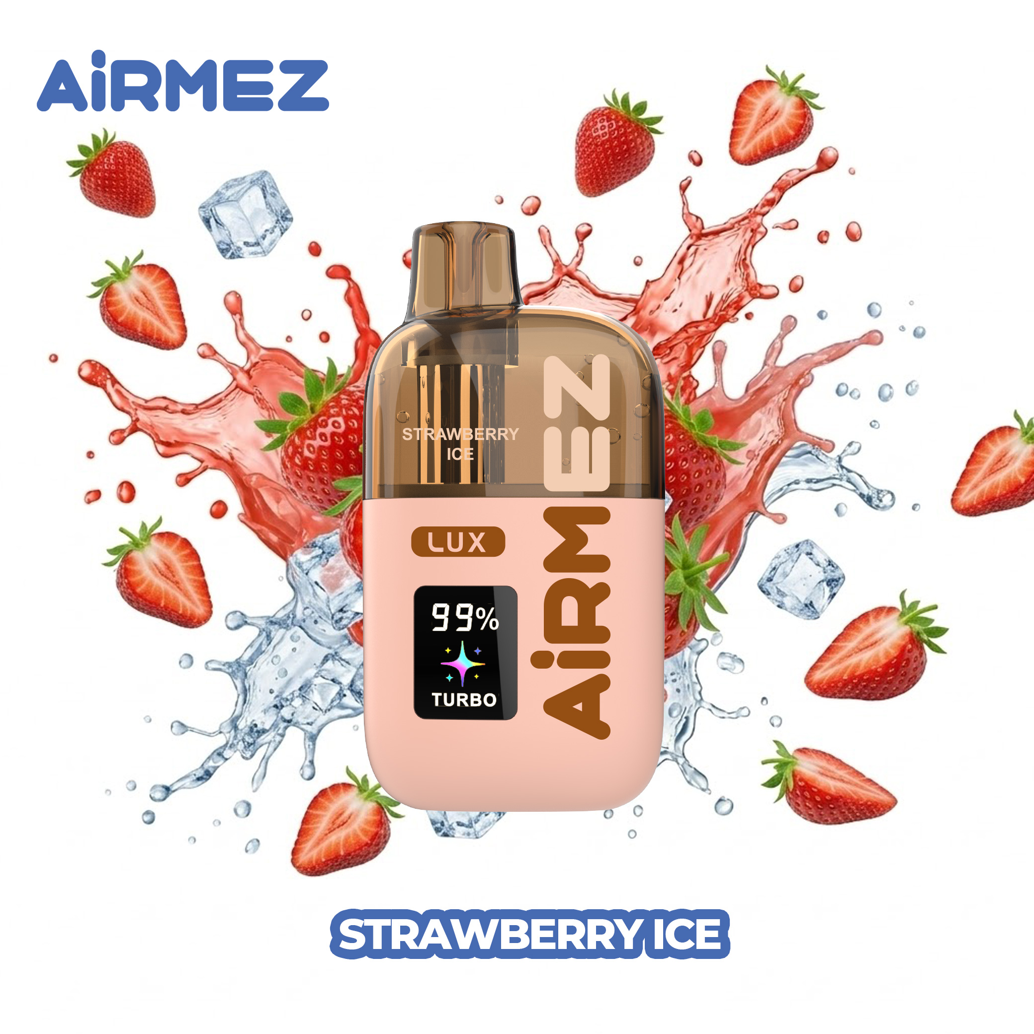 Airmez Lux 60000 Flavour Strawberry Ice Fresh Cooling