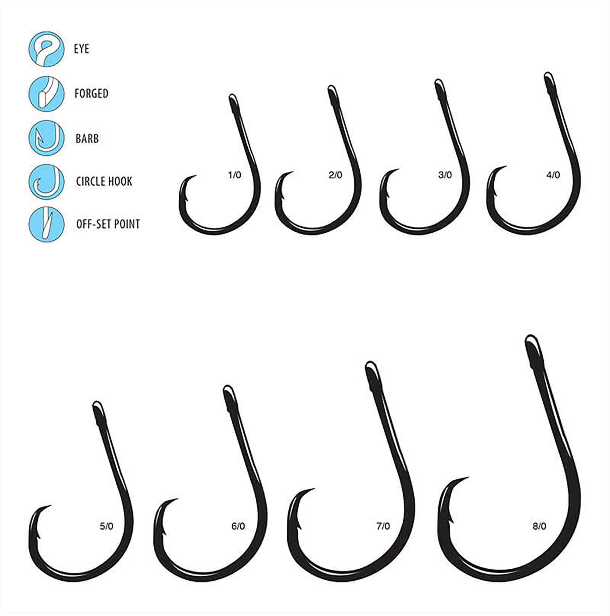 Gamakatsu Octopus Circle SE OP 4x Strong Nano Alpha Hooks - 6 Pack - TACKLE WAREHOUSE AMERICA​