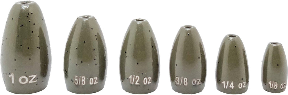 Departure Outdoors Tungsten Flipping Weights - 5 Pack - TACKLE WAREHOUSE AMERICA​