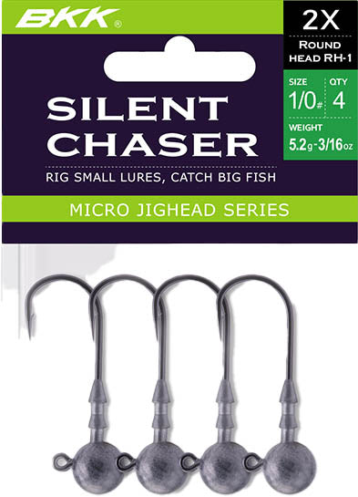 BKK Silent Chaser Round Head Jig Heads - TACKLE WAREHOUSE AMERICA​