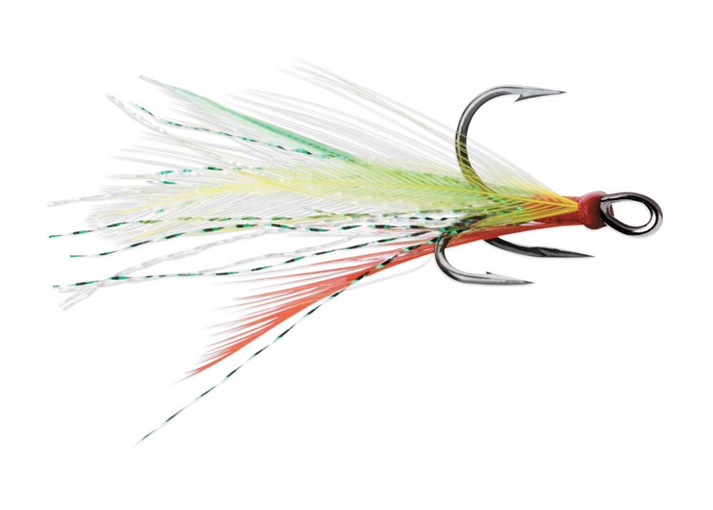 VMC 8651DT Feather Dressed X-Rap Treble Hook 2 pack - TACKLE WAREHOUSE AMERICA​