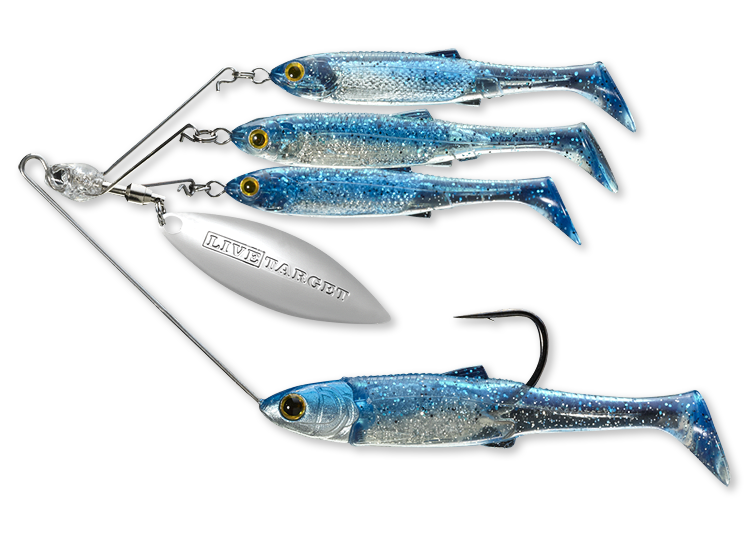 LIVETARGET BaitBall Spinner Rig Umbrella Rig - TACKLE WAREHOUSE AMERICA​