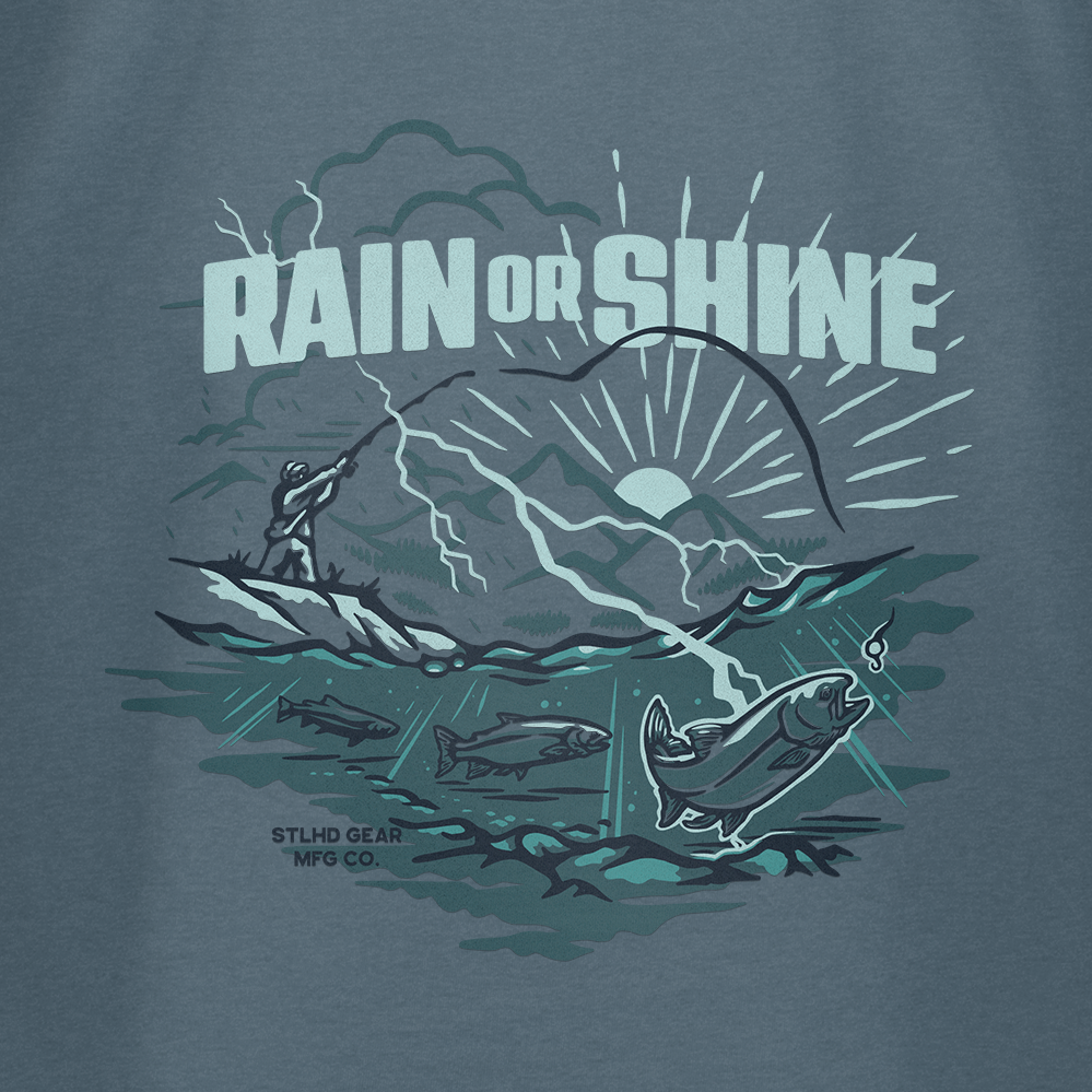 STLHD Men’s Rain or Shine T-Shirt - TACKLE WAREHOUSE AMERICA​