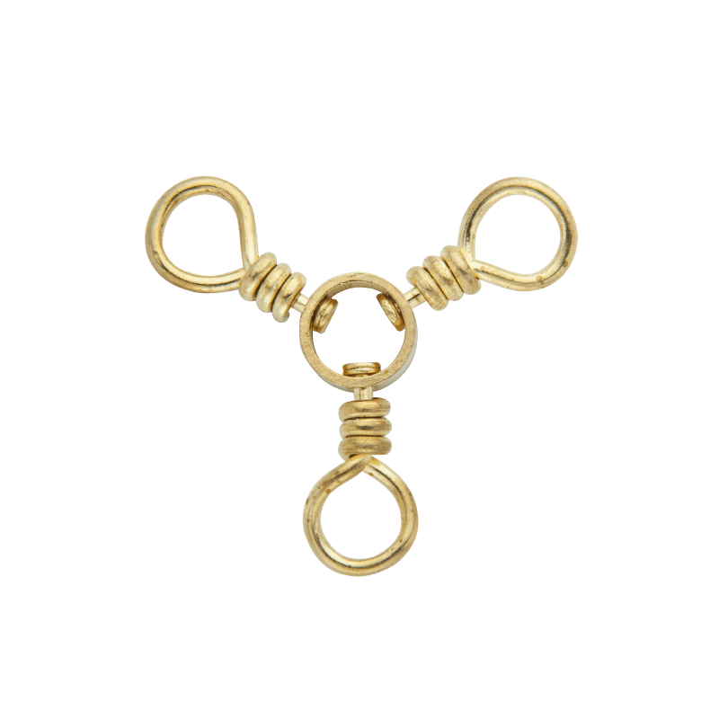 Rosco Brass 3-Way Swivel 12 pack - TACKLE WAREHOUSE AMERICA​