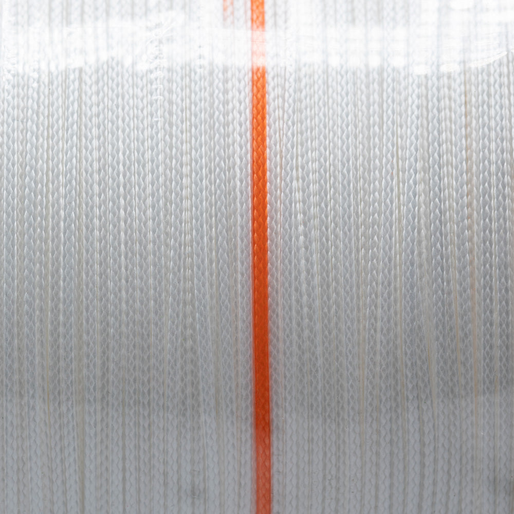 Phenix Feather 16X Hollow Braid Filler Spools - White w/Orange & Green Markings - TACKLE WAREHOUSE AMERICA​