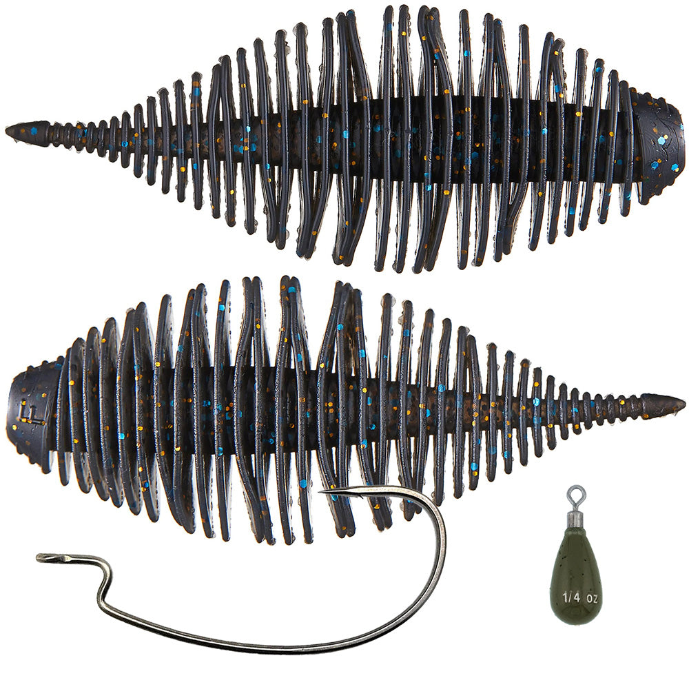 Geecrack Bellows Gill 3.8 Inch Floating Free-Rig Kit - TACKLE WAREHOUSE AMERICA​