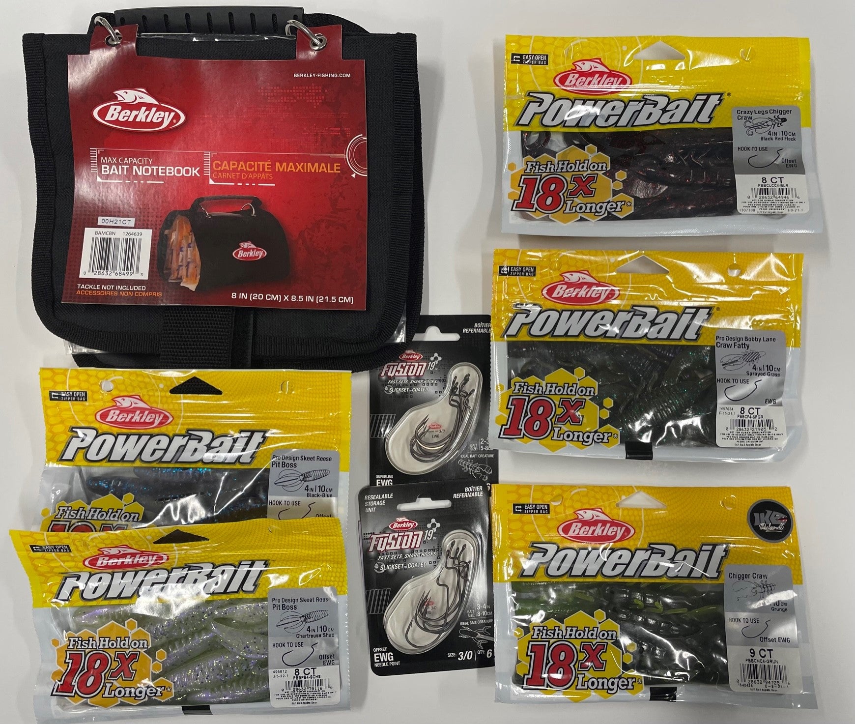 Berkley PowerBait Creatures 'n' Craws 4 inch Essentials Kit - TACKLE WAREHOUSE AMERICA​