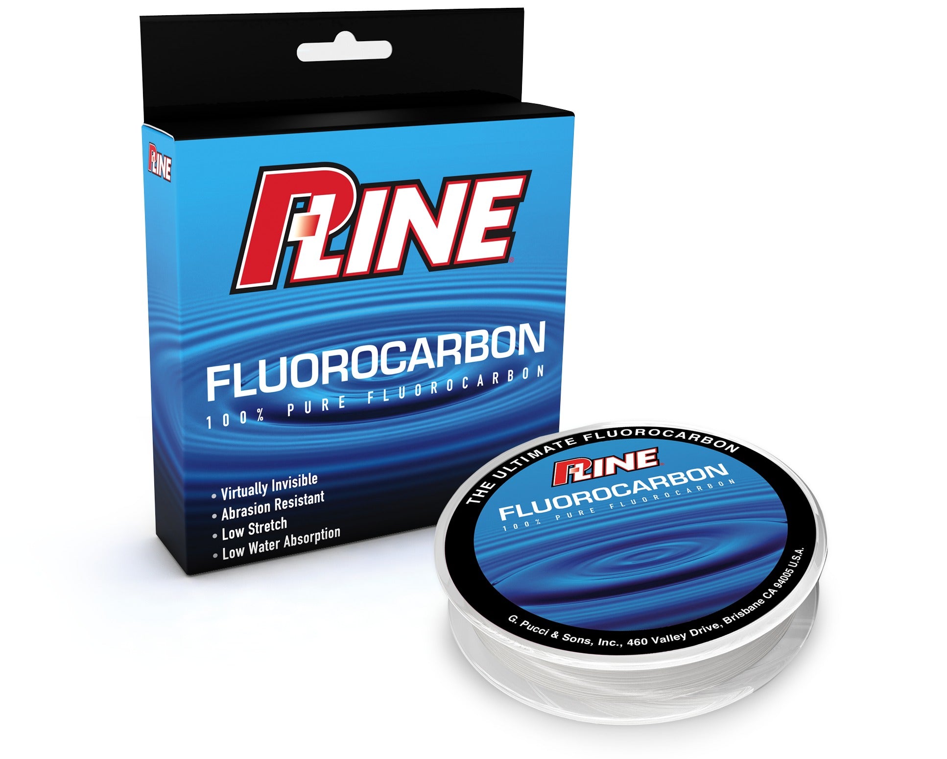 P-Line 100% Fluorocarbon - 2000 Yard Clear - TACKLE WAREHOUSE AMERICA​