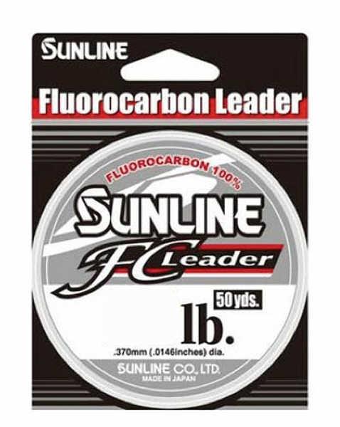 Sunline FC Fluorocarbon Leader 50 Yards - TACKLE WAREHOUSE AMERICA​