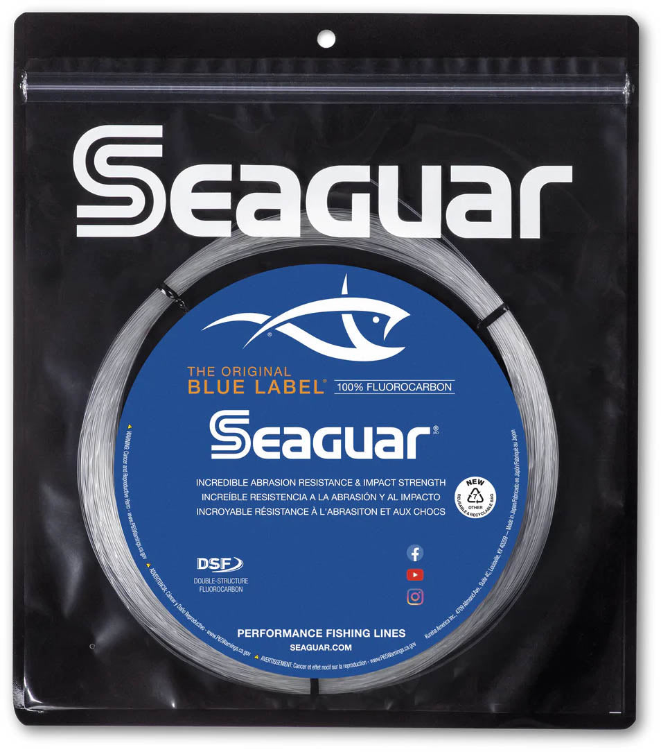 Seaguar Blue Label Big Game Fluorocarbon 110 yards - TACKLE WAREHOUSE AMERICA​