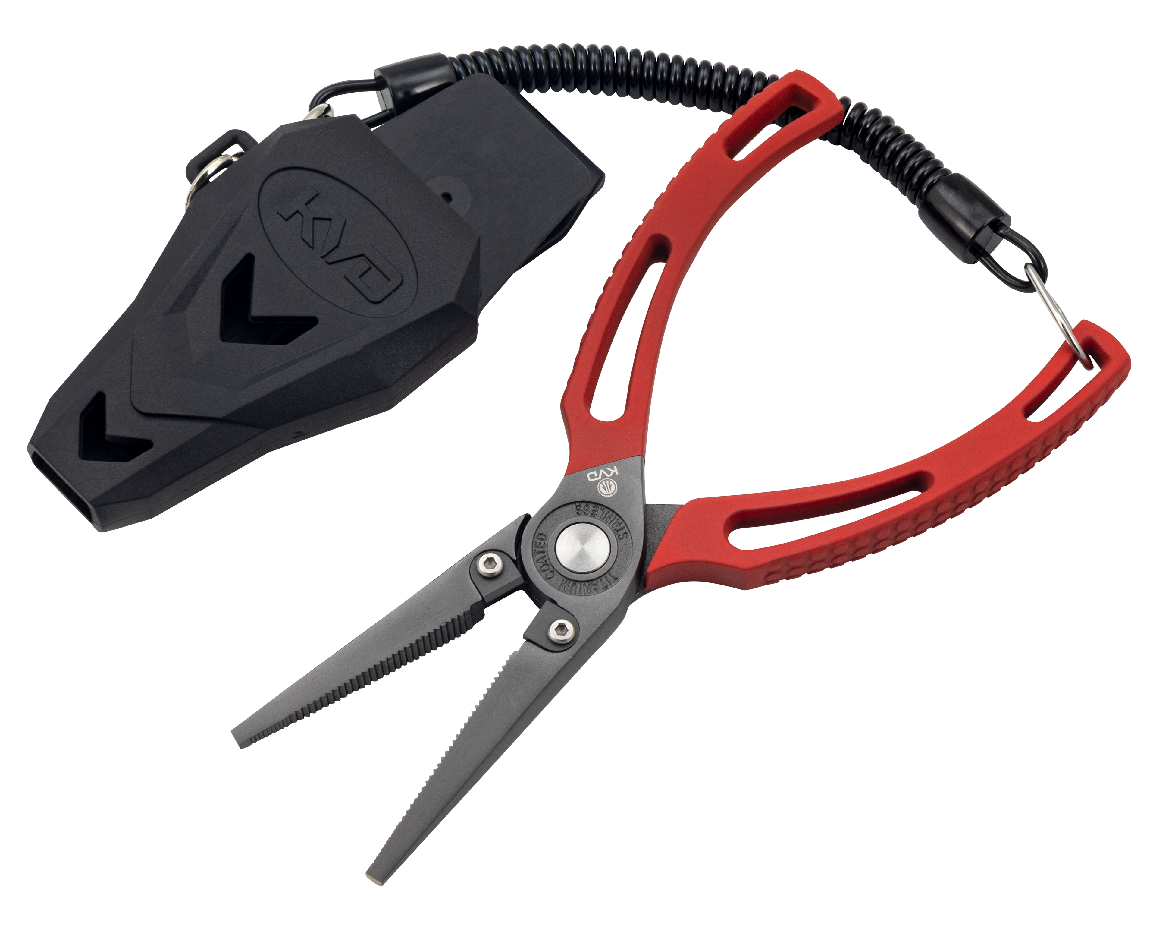 Strike King KVD 7 inch Precision Stainless Steel Pliers - TACKLE WAREHOUSE AMERICA​