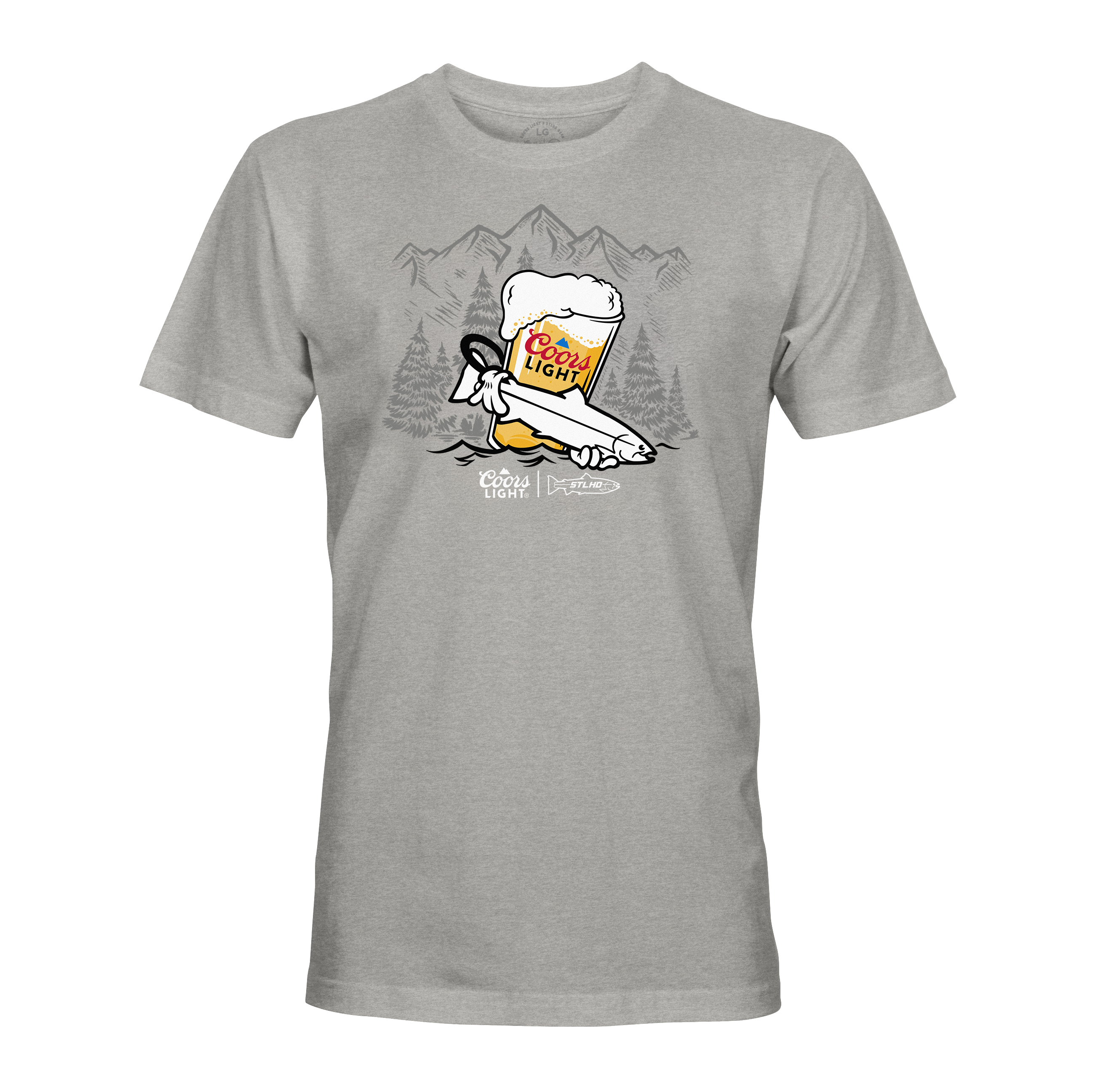STLHD Men’s X Coors Light Foam Dome Tee - TACKLE WAREHOUSE AMERICA​