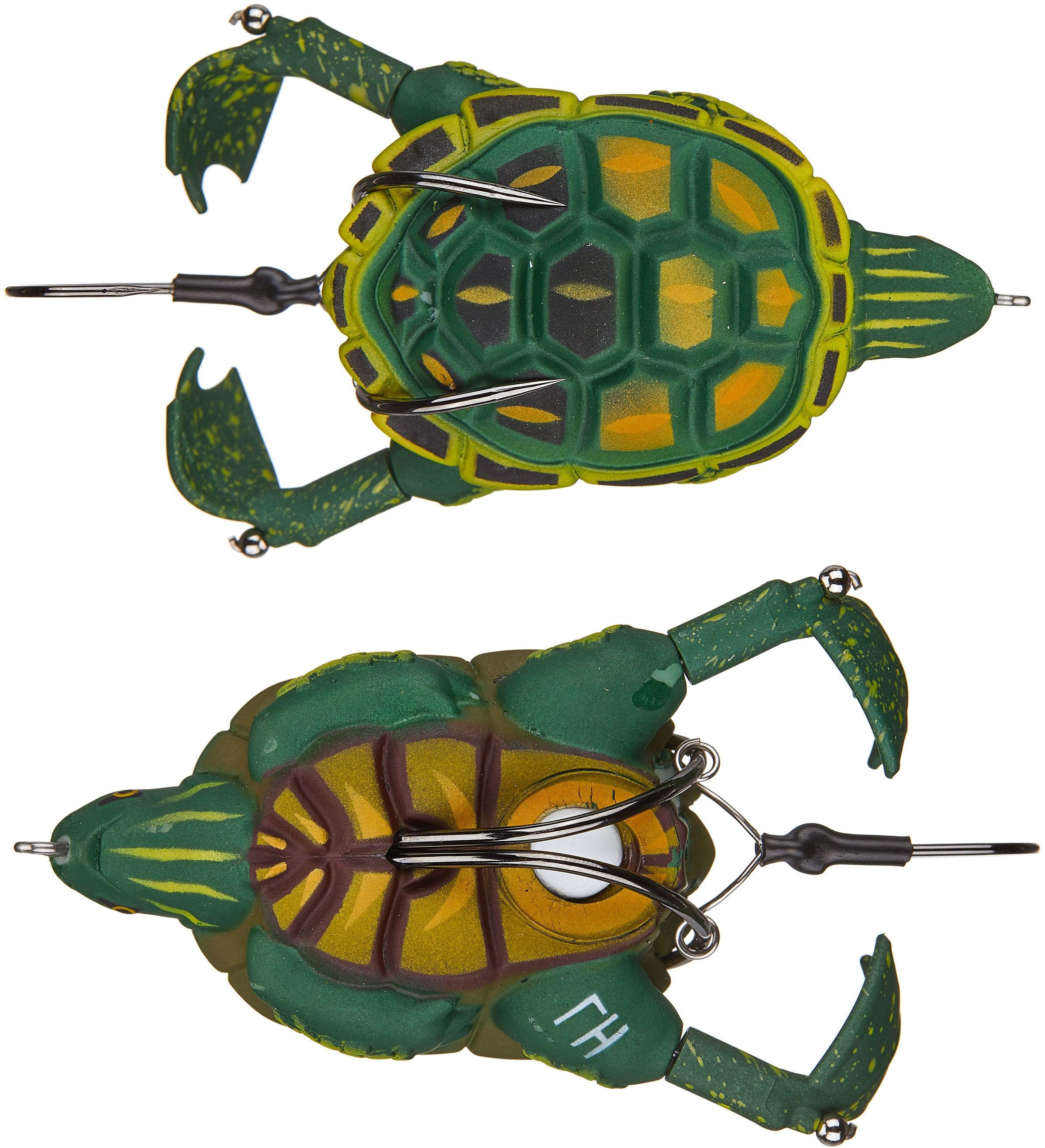 Lunkerhunt Prop Turtle 3 1/2 inch Hollow Topwater Prop Lure - TACKLE WAREHOUSE AMERICA​