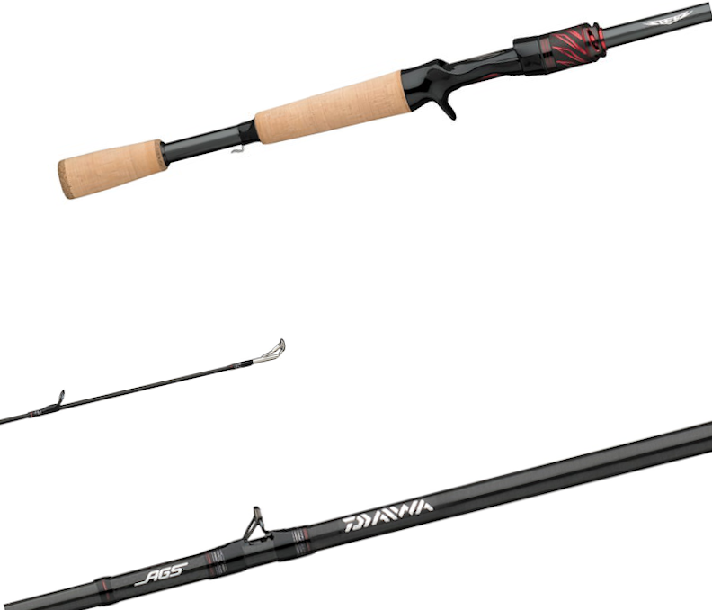 Daiwa Steez AGS Bass Casting Rods - TACKLE WAREHOUSE AMERICA​