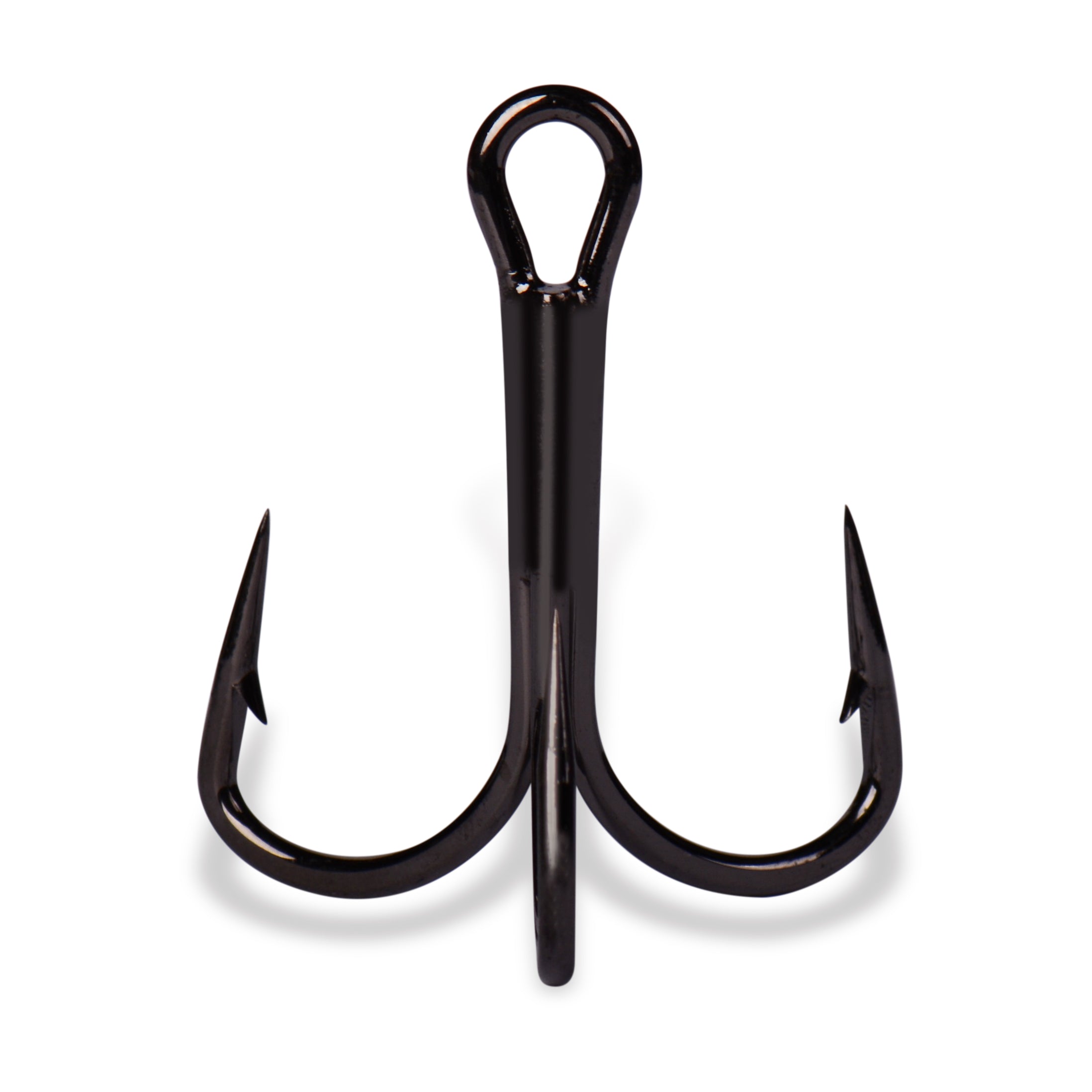 Mustad TR58 Black Nickel KVD Elite Round Bend Treble - TACKLE WAREHOUSE AMERICA​
