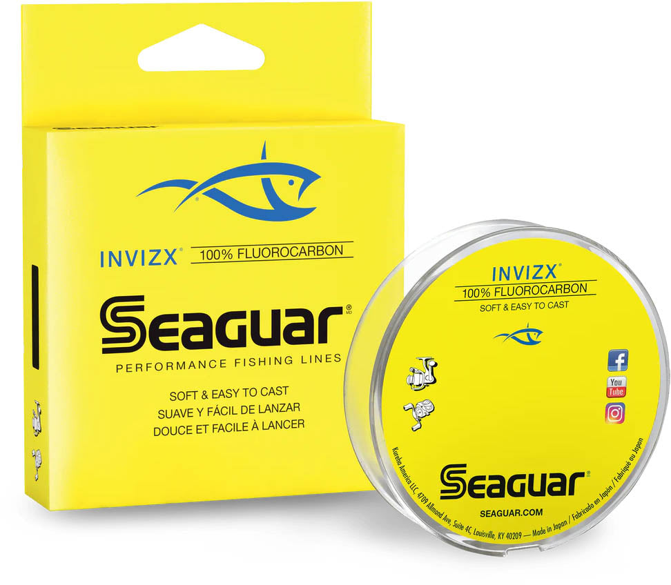 Seaguar InvizX Fluorocarbon Fishing Line 200 Yards - TACKLE WAREHOUSE AMERICA​