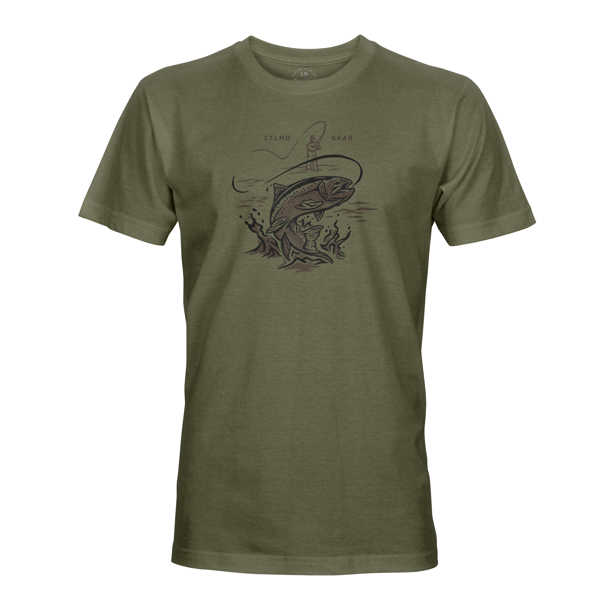 STLHD Men’s Leap  T-Shirt - TACKLE WAREHOUSE AMERICA​