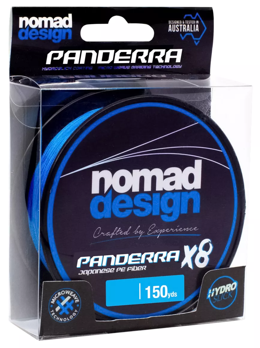 Nomad Design Panderra 8X Blue Braid - TACKLE WAREHOUSE AMERICA​