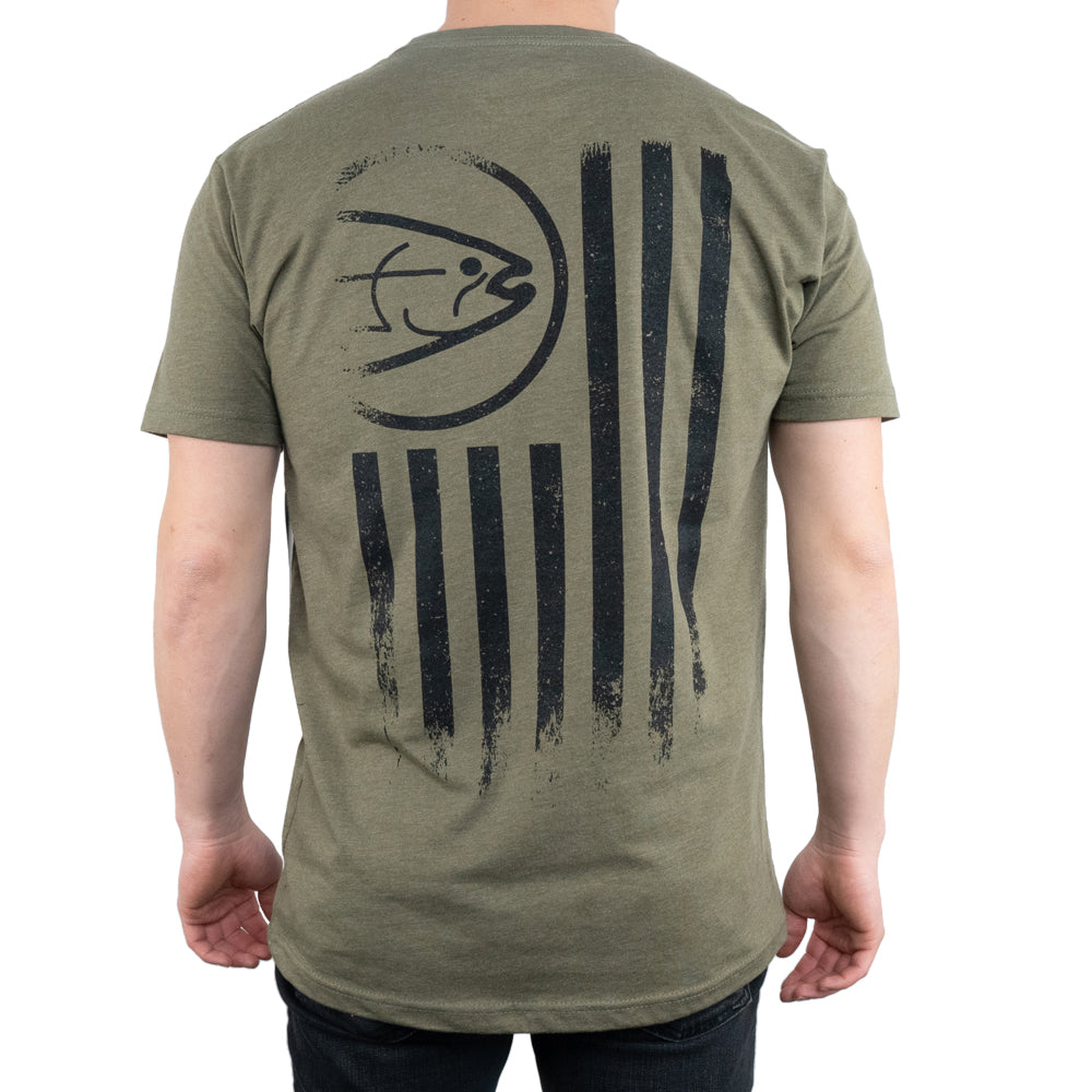STLHD Men's United T-Shirt Military Green - TACKLE WAREHOUSE AMERICA​