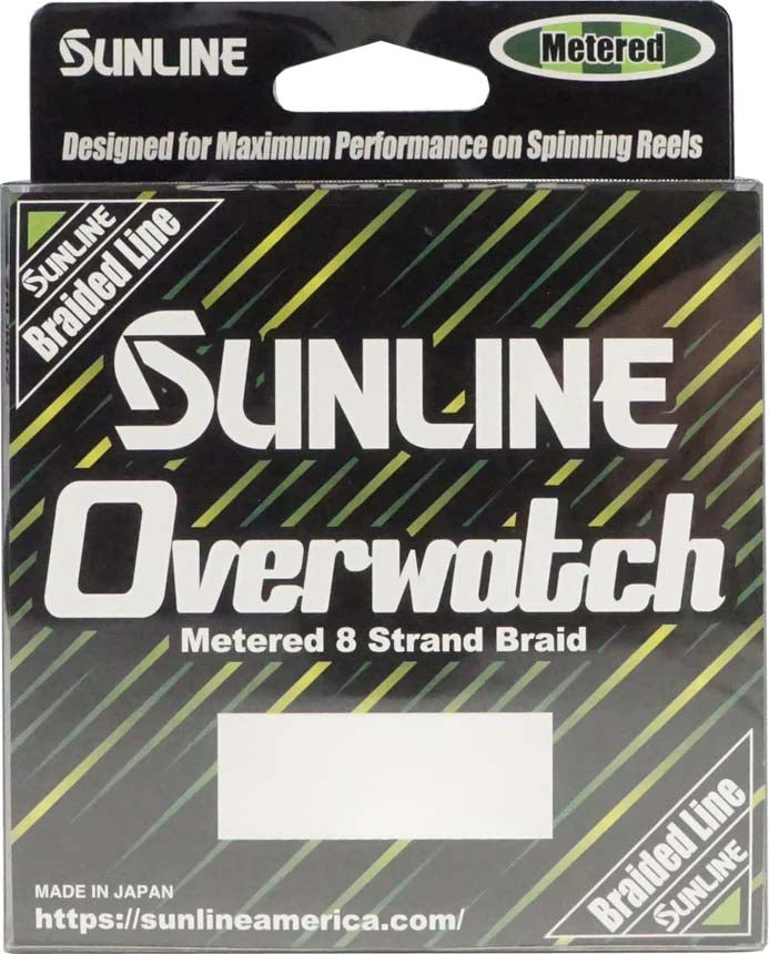 Sunline Overwatch Metered Braid - Green - TACKLE WAREHOUSE AMERICA​