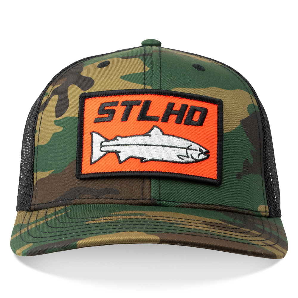 STLHD Camo Snapback Trucker Hat - TACKLE WAREHOUSE AMERICA​