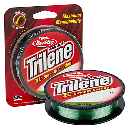 Berkley Trilene XL Monofilament Lo-Vis Green Filler Spools 270-330 Yards - TACKLE WAREHOUSE AMERICA​