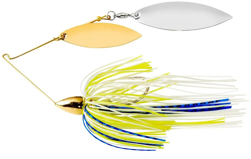 War Eagle Double Willow Gold Frame Spinnerbait - 1/2 oz - TACKLE WAREHOUSE AMERICA​