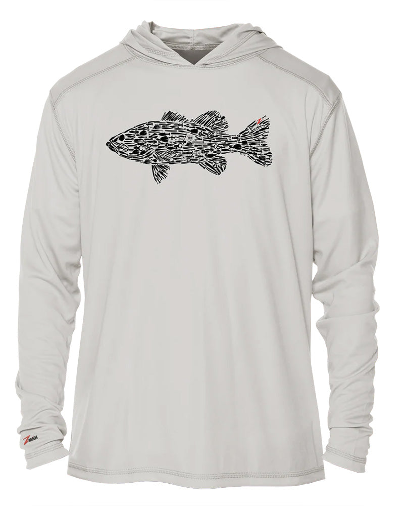 Z-Man Bass Baitz Tech Hoodiez - TACKLE WAREHOUSE AMERICA​