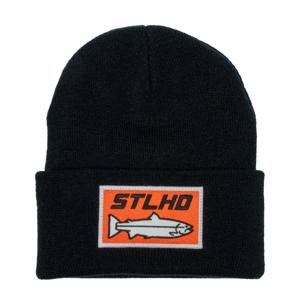 STLHD Knit Beanie Patch Hat - 2 Patch Options - TACKLE WAREHOUSE AMERICA​