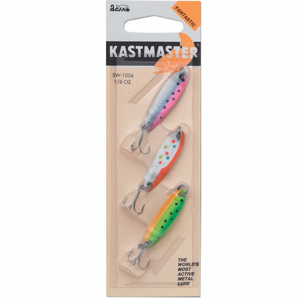 Acme Kastmaster Spoon 1/8 oz. 3-Piece Kit - TACKLE WAREHOUSE AMERICA​