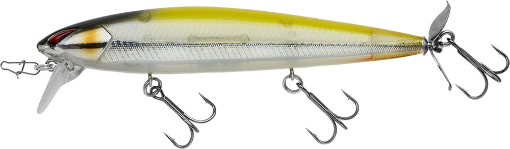 Nories Laydown Minnow Wake Prop Plus Topwater Walker/Prop Bait - 4.5 Inch - TACKLE WAREHOUSE AMERICA​
