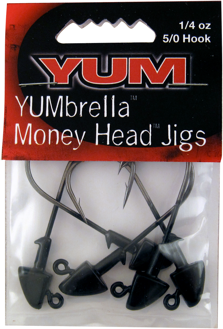 YUM Money Head Swimbait Jighead 5 pack - TACKLE WAREHOUSE AMERICA​