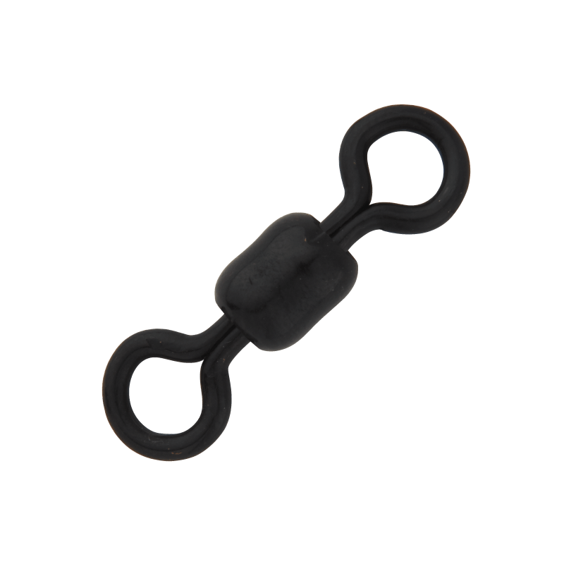Rosco Black Barrel Swivel 12 pack - TACKLE WAREHOUSE AMERICA​