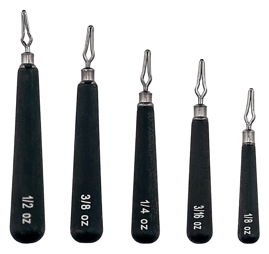 Departure Outdoors Tungsten Skinny - Drop Shot Weights - 5 Pack - TACKLE WAREHOUSE AMERICA​