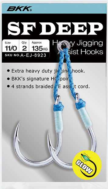 BKK SF Deep Heavy Jigging Assist Hook - TACKLE WAREHOUSE AMERICA​
