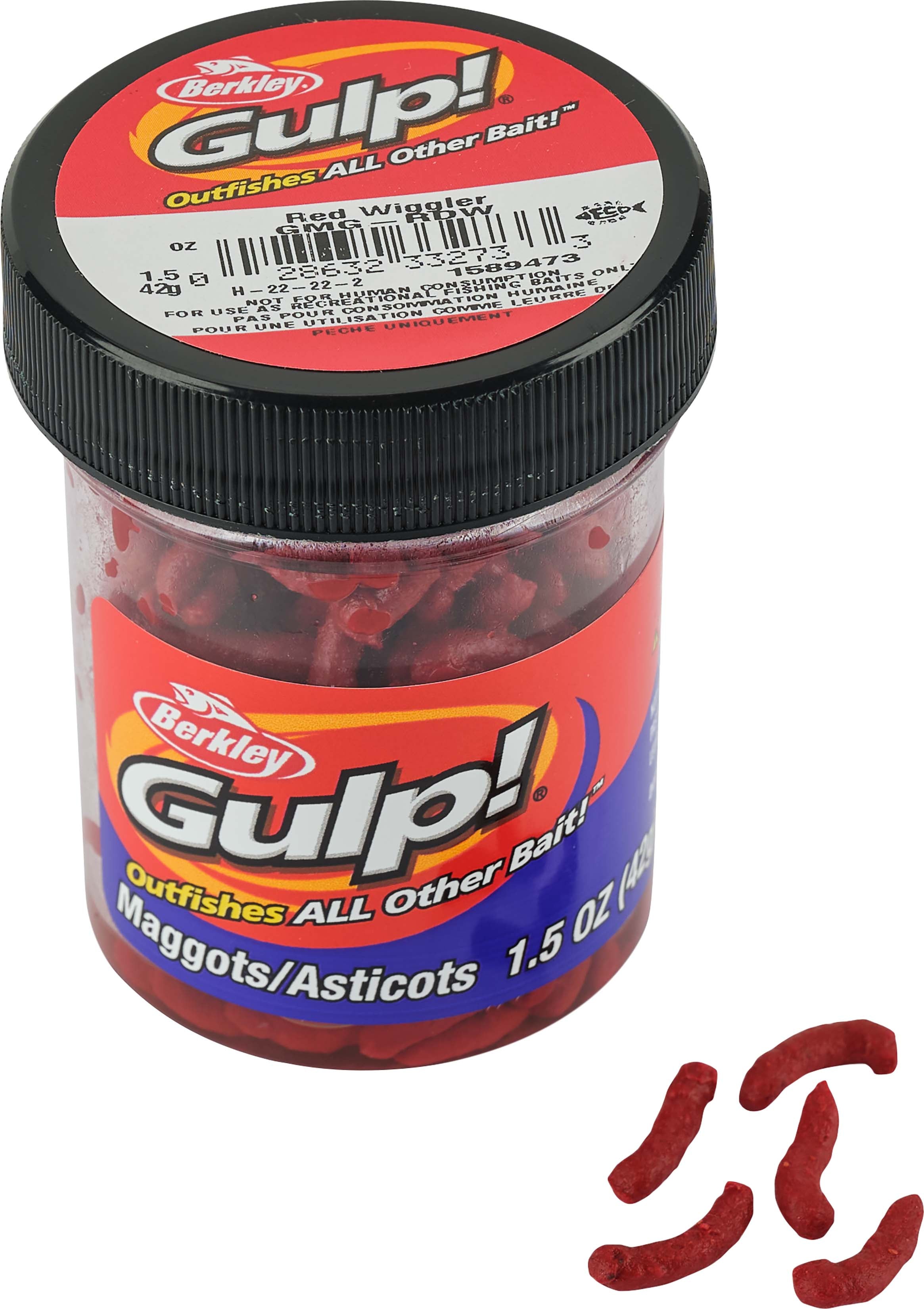Berkley Gulp! Maggot 1.5 oz. Jar - TACKLE WAREHOUSE AMERICA​