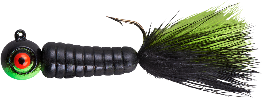 Lindy Fuzz-E-Grub Pre-Rigged Hair Tail Soft Grub 2 pack - TACKLE WAREHOUSE AMERICA​