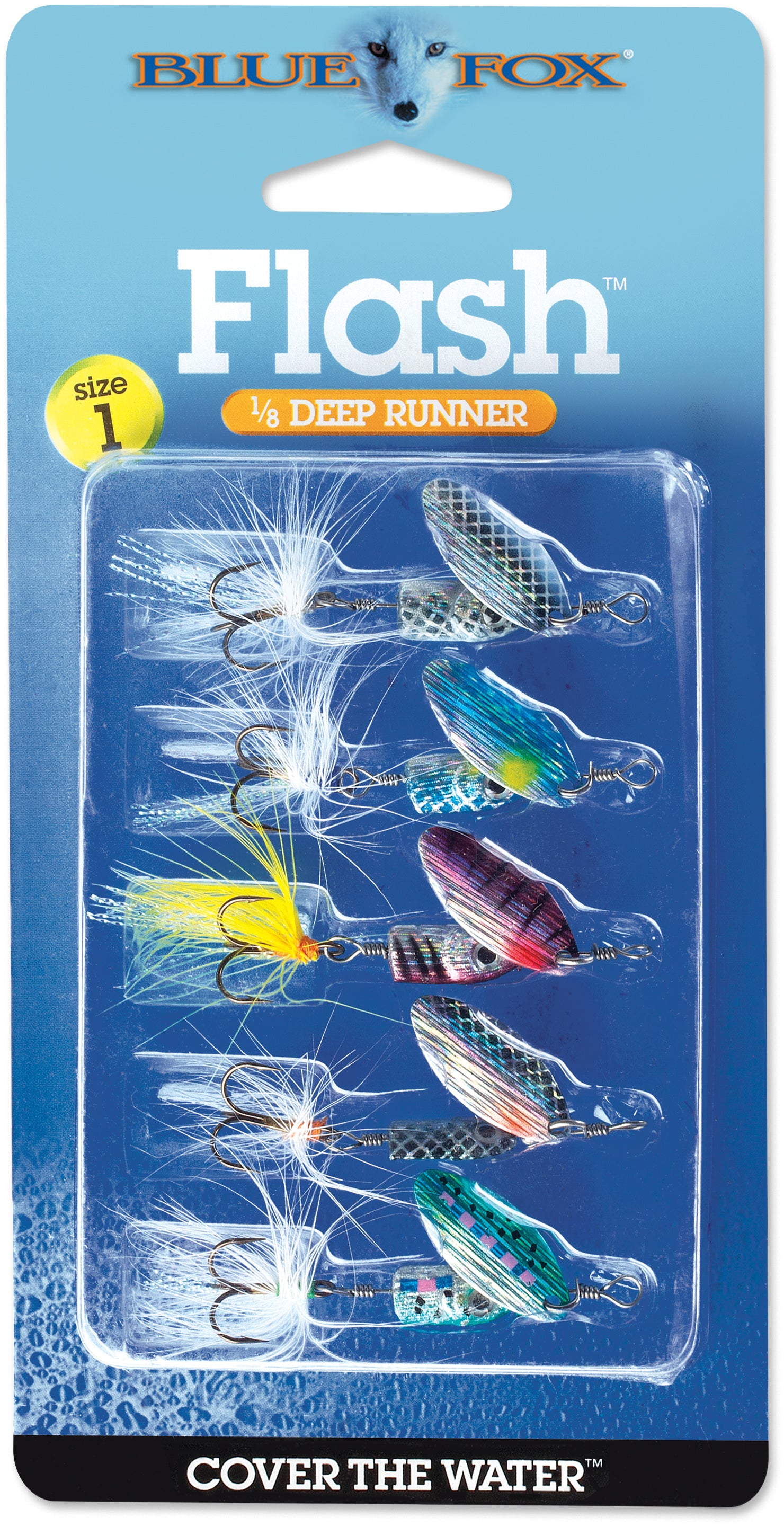 Blue Fox 5-Piece Flash Spinner Kit - TACKLE WAREHOUSE AMERICA​