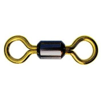 P-Line Black & Gold Single Rolling Barrel Swivel - TACKLE WAREHOUSE AMERICA​