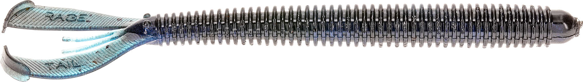 Strike King Twin Tail Rage Menace 6 inch Soft Plastic Worm - 6 Pack - TACKLE WAREHOUSE AMERICA​